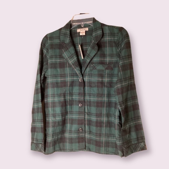 NWT Madewell Women’s Flannel Button Down - Picture 1 of 7